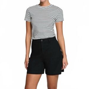 SPANX cool cotton crewneck black mariner